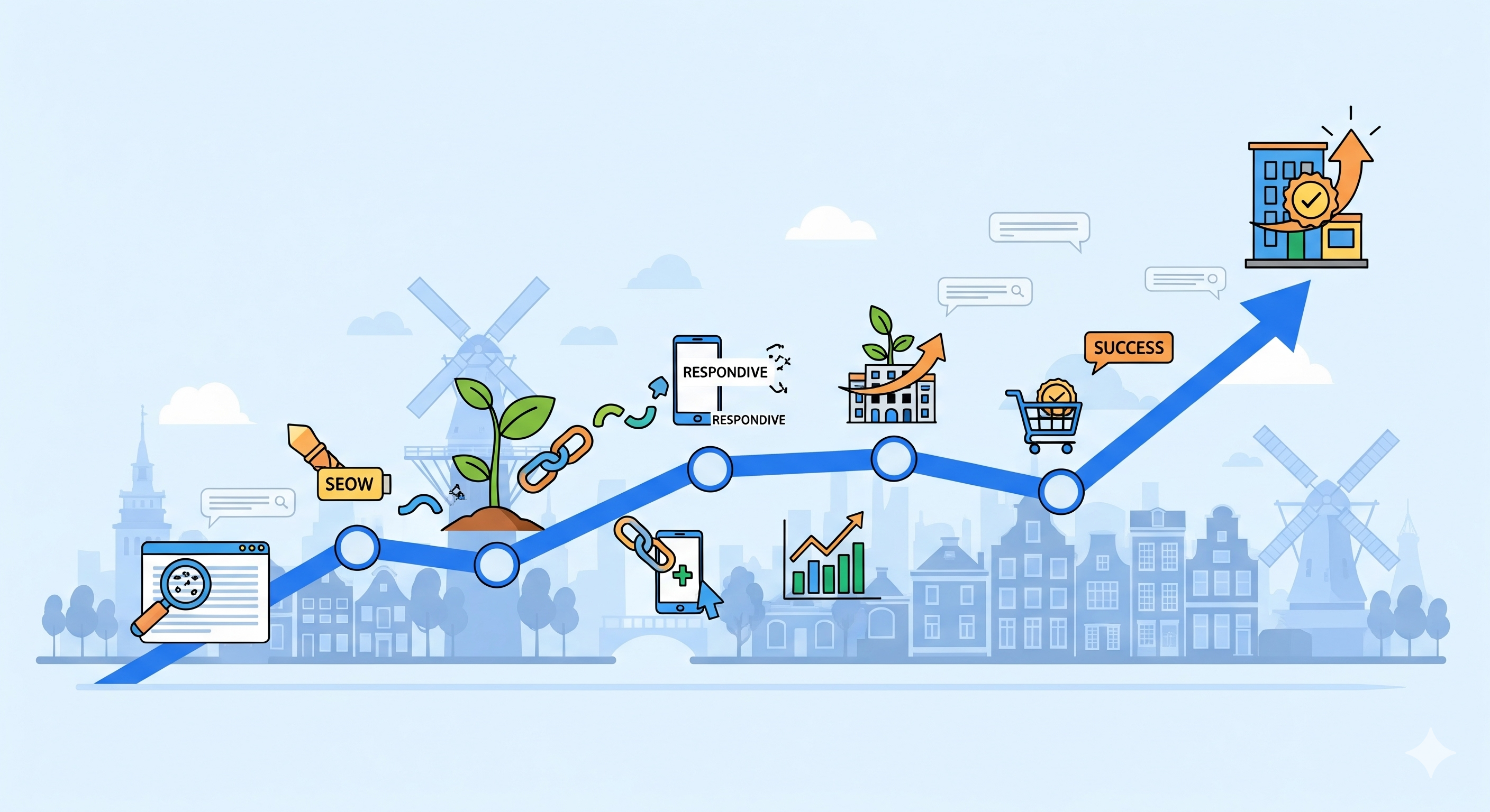 SEO Services In Netherlands That Deliver Long-Term Business Growth