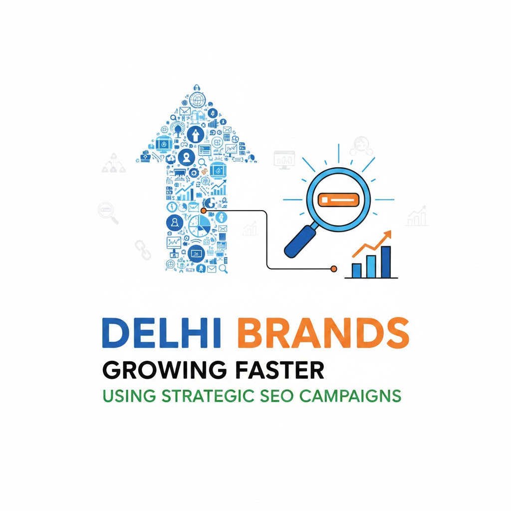 Delhi Brands Growing Faster Using Strategic SEO Campaigns