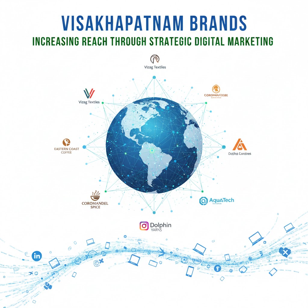Visakhapatnam Brands Increasing Reach Through Strategic Digital Marketing