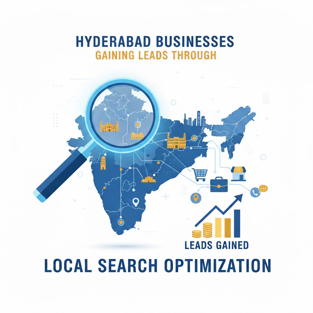 Hyderabad Businesses Gaining Leads Through Local Search Optimization