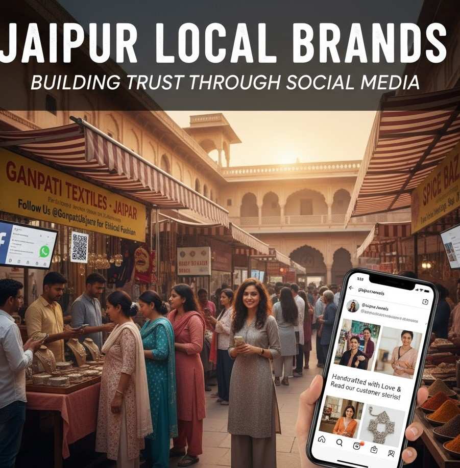How Jaipur Local Brands Use Social Media to Build Trust