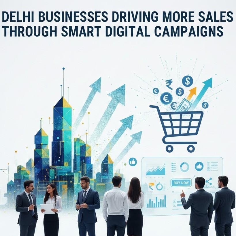 Delhi Businesses Driving More Sales Through Smart Digital Campaigns
