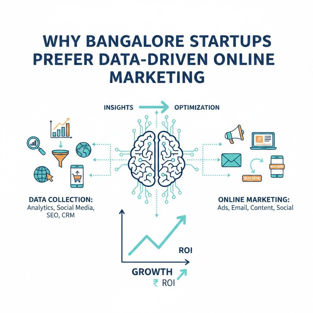 Why Bangalore Startups Prefer Data-Driven Online Marketing
