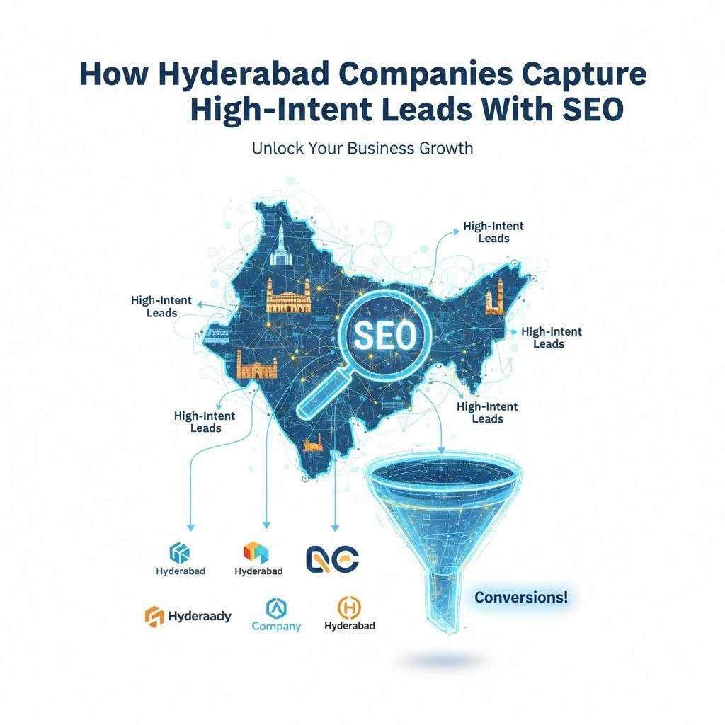 How Hyderabad Companies Capture High-Intent Leads With SEO