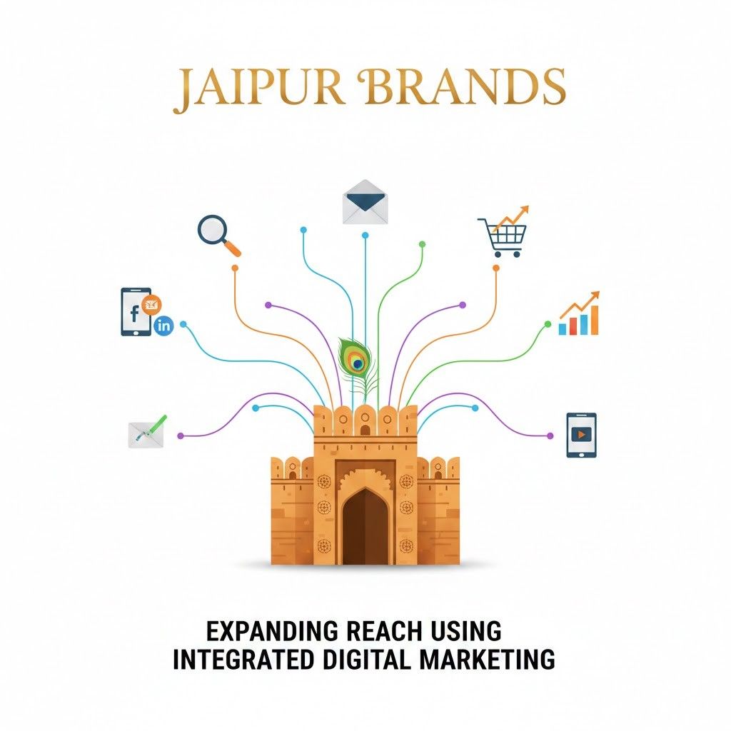 Jaipur Brands Expanding Reach Using Integrated Digital Marketing
