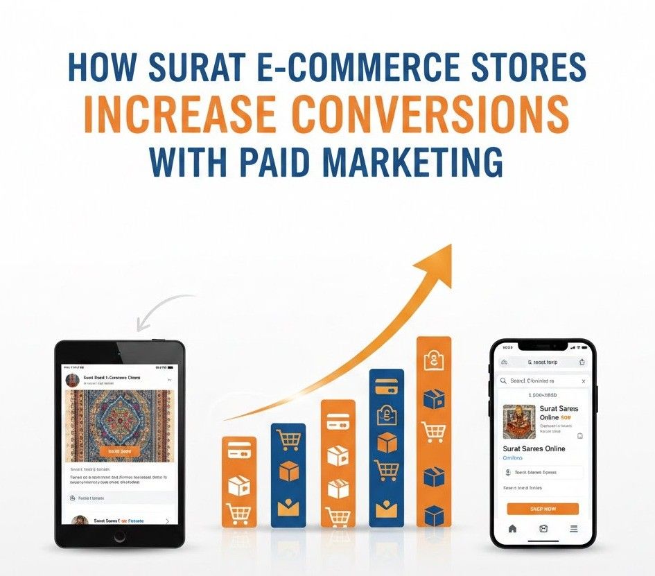 How Surat E-Commerce Stores Increase Conversions With Paid Marketing