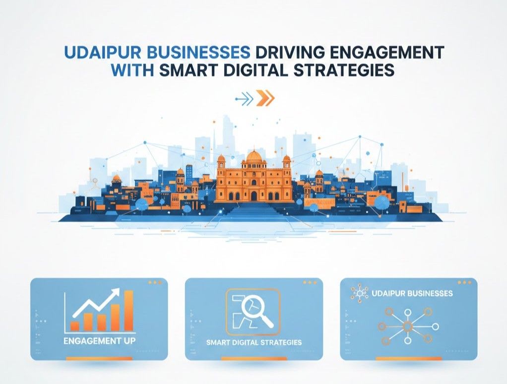 Udaipur Businesses Driving Engagement With Smart Digital Strategies