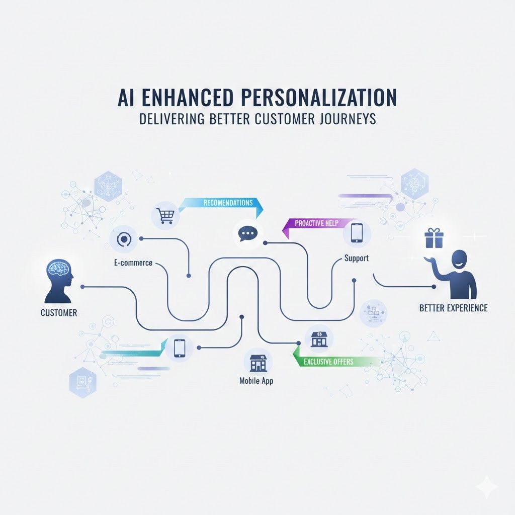 AI Enhanced Personalization Delivering Better Customer Journeys