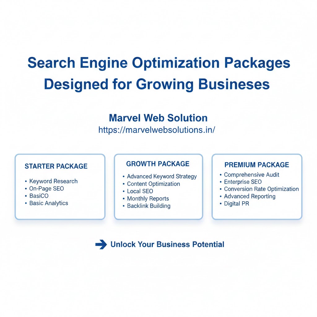 Search Engine Optimization Packages Designed for Growing Businesses