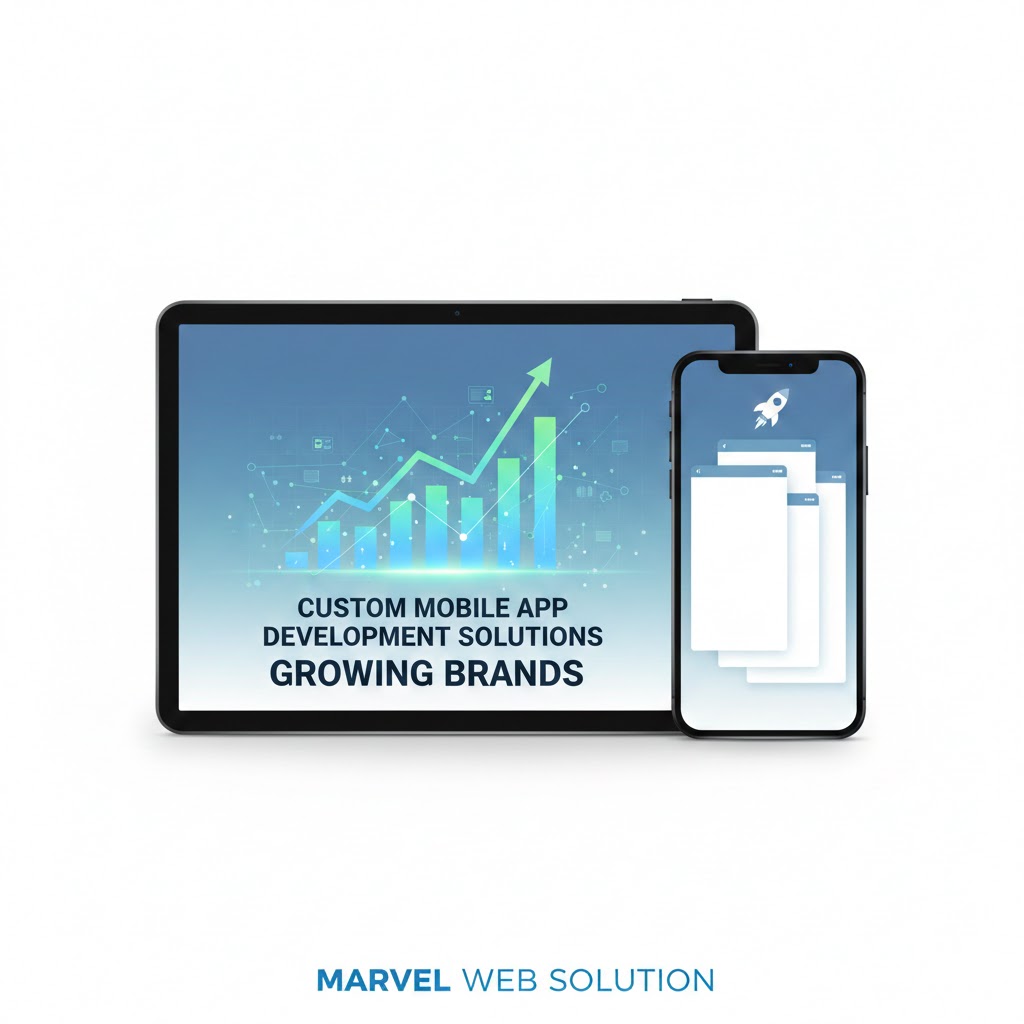 Custom Mobile App Development Solutions for Growing Brands