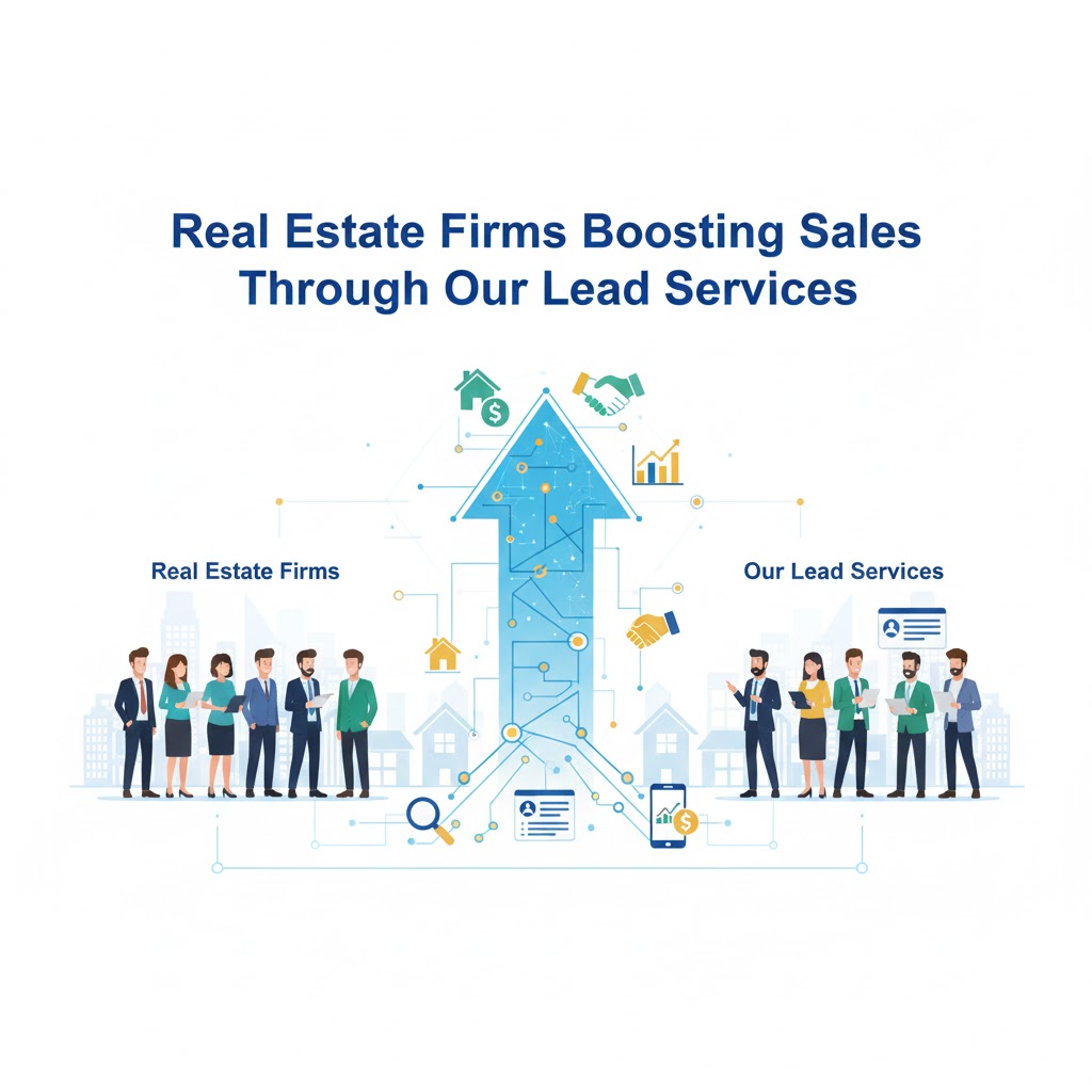 Real Estate Firms Boosting Sales Through Our Lead Services