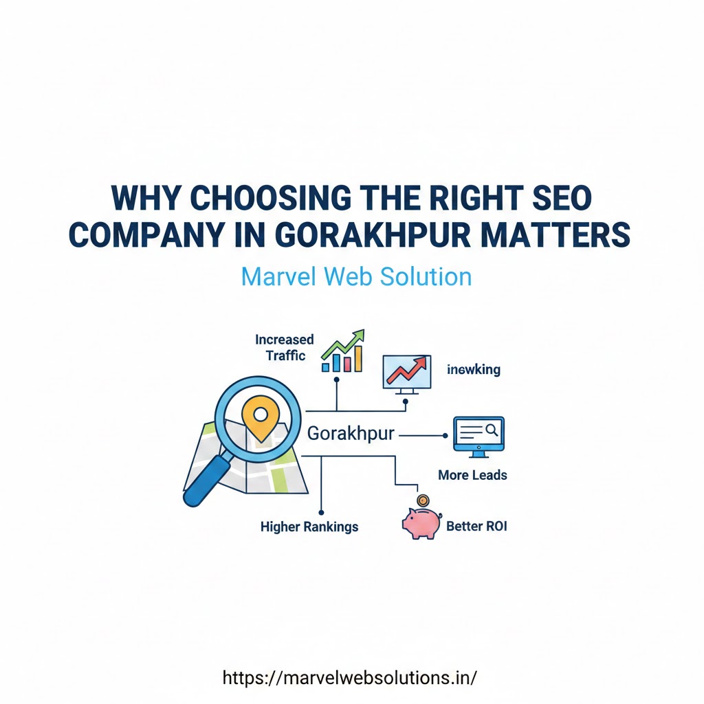 Why Choosing the Right SEO Company in Gorakhpur Matters