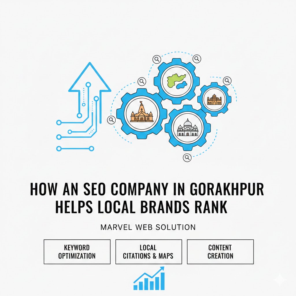How an SEO Company in Gorakhpur Helps Local Brands Rank
