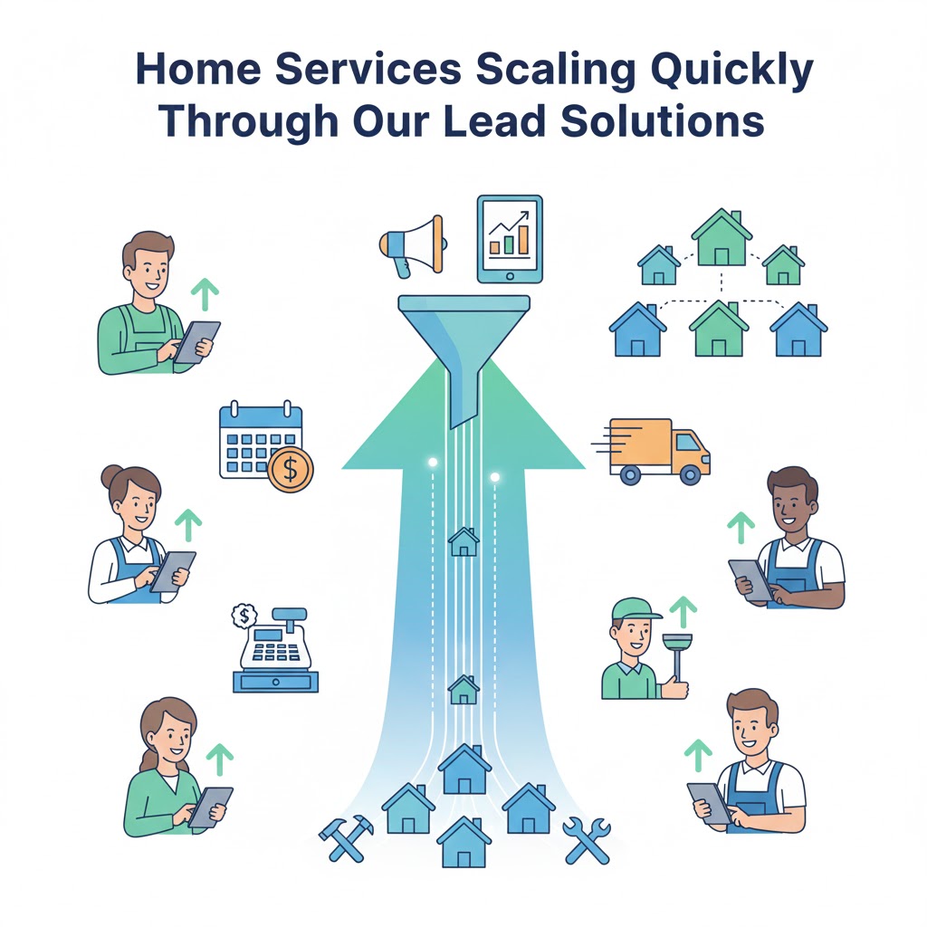 Home Services Scaling Quickly Through Our Lead Solutions