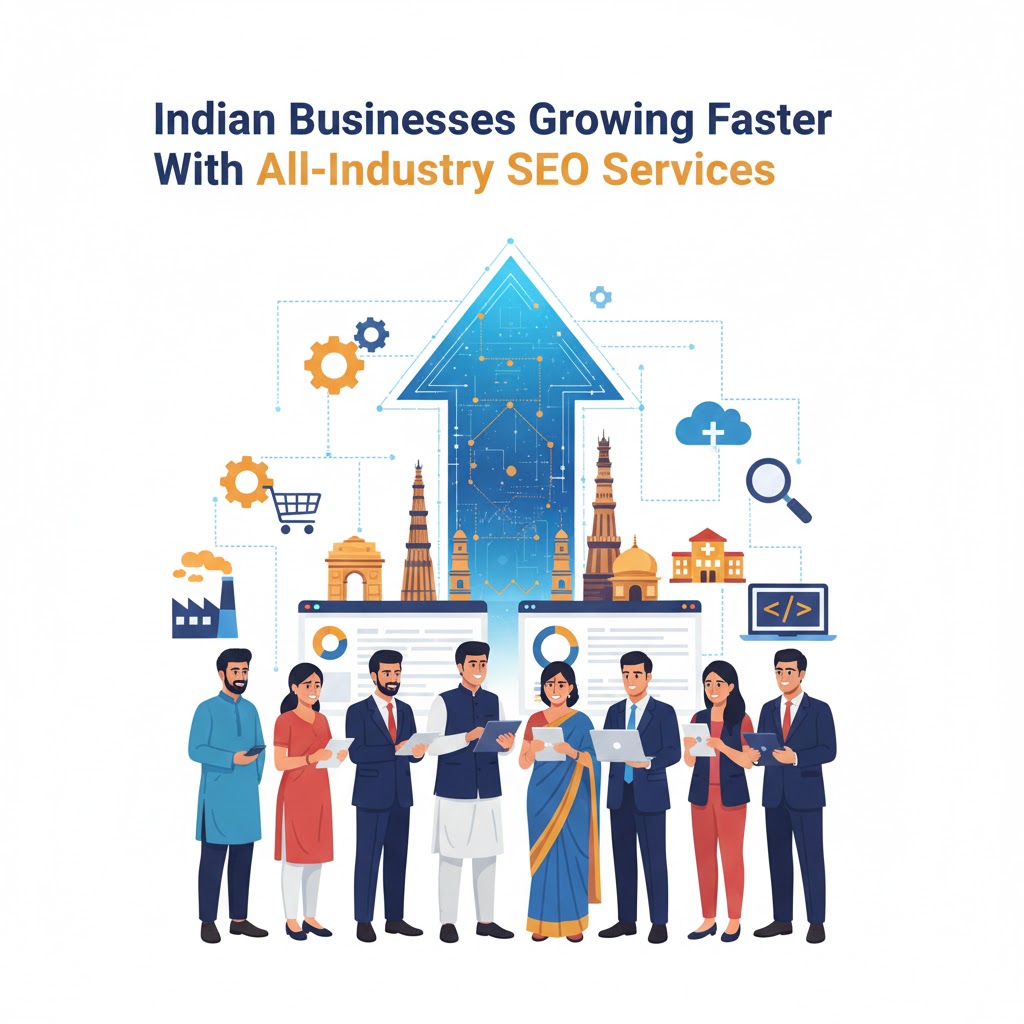 Indian Businesses Growing Faster With All-Industry SEO Services