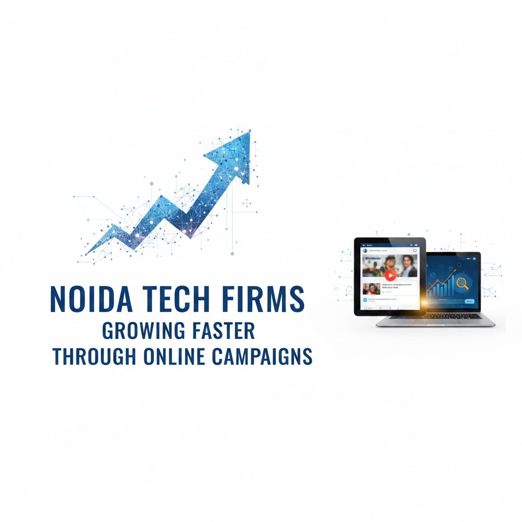 Noida Tech Firms Growing Faster Through Online Campaigns