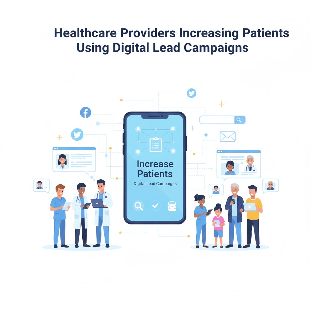 Healthcare Providers Increasing Patients Using Digital Lead Campaigns