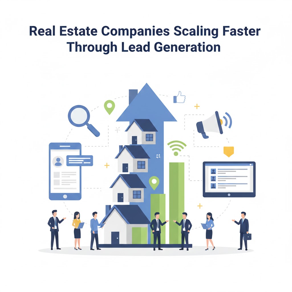 Real Estate Companies Scaling Faster Through Lead Generation