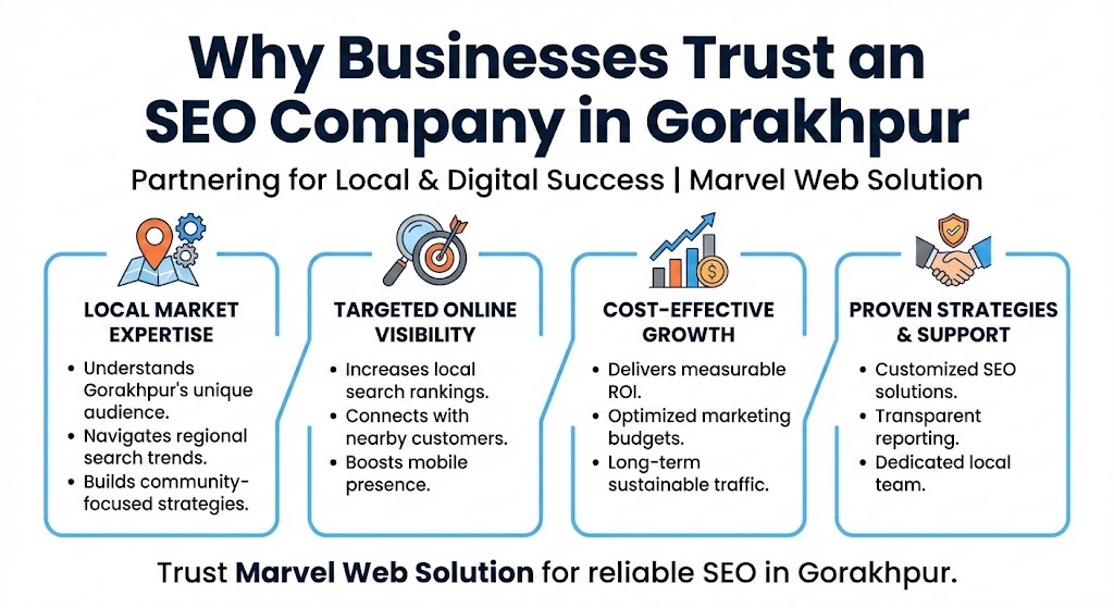 Why Businesses Trust an SEO Company in Gorakhpur