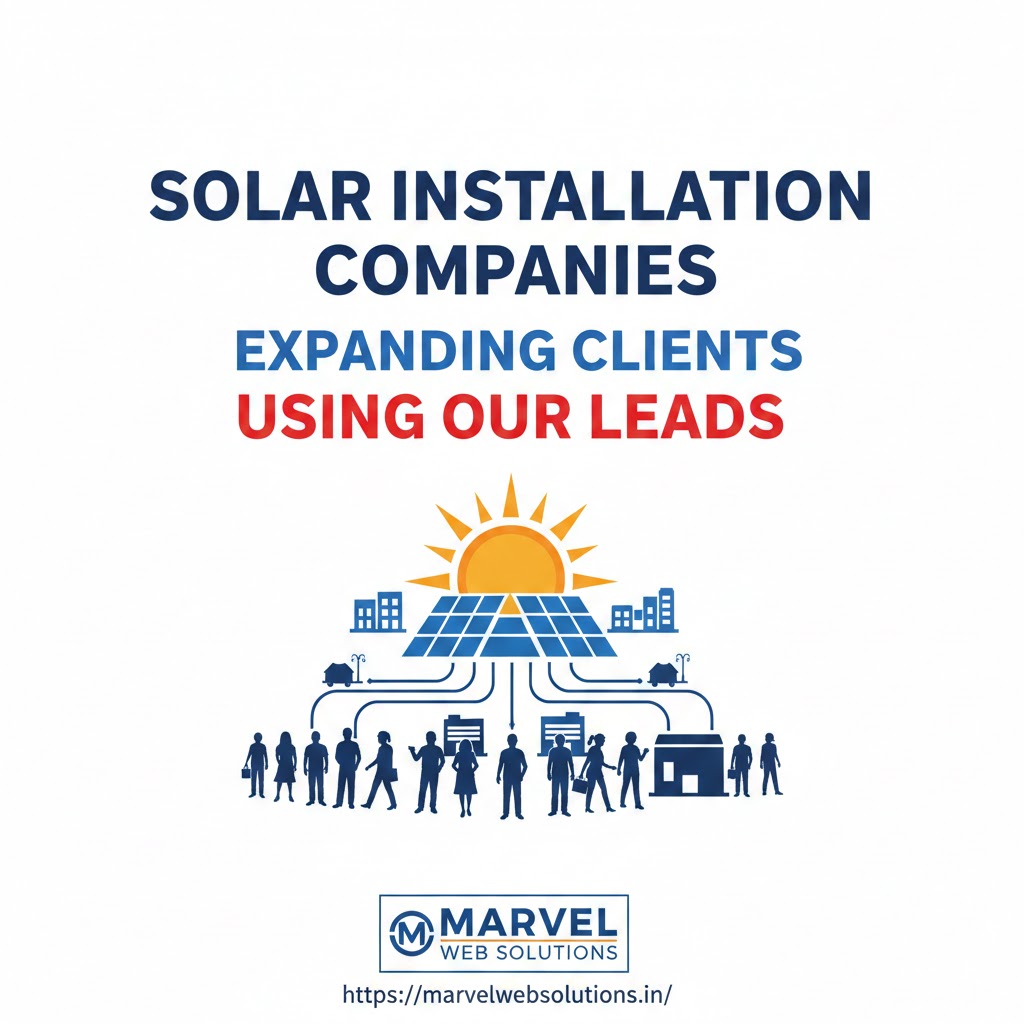 Solar Installation Companies Expanding Clients Using Our Leads