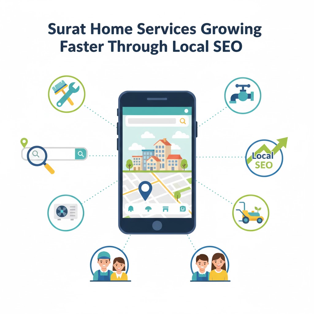 Surat Home Services Growing Faster Through Local SEO