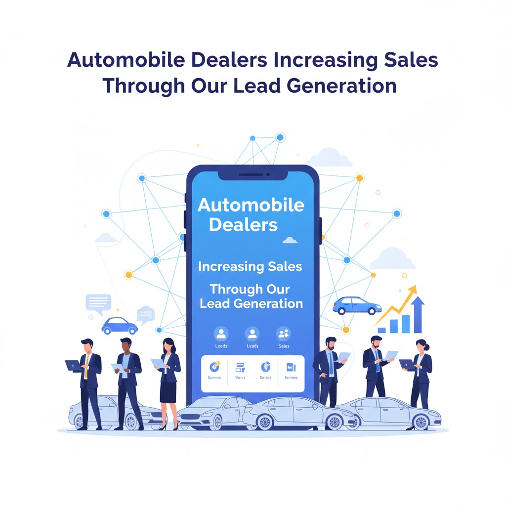 Automobile Dealers Increasing Sales Through Our Lead Generation