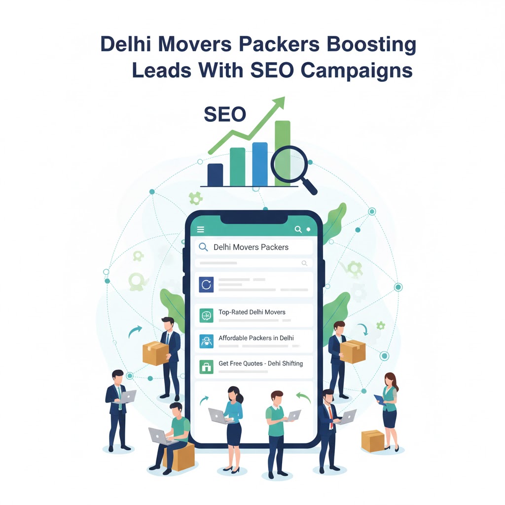 Delhi Movers Packers Boosting Leads With SEO Campaigns