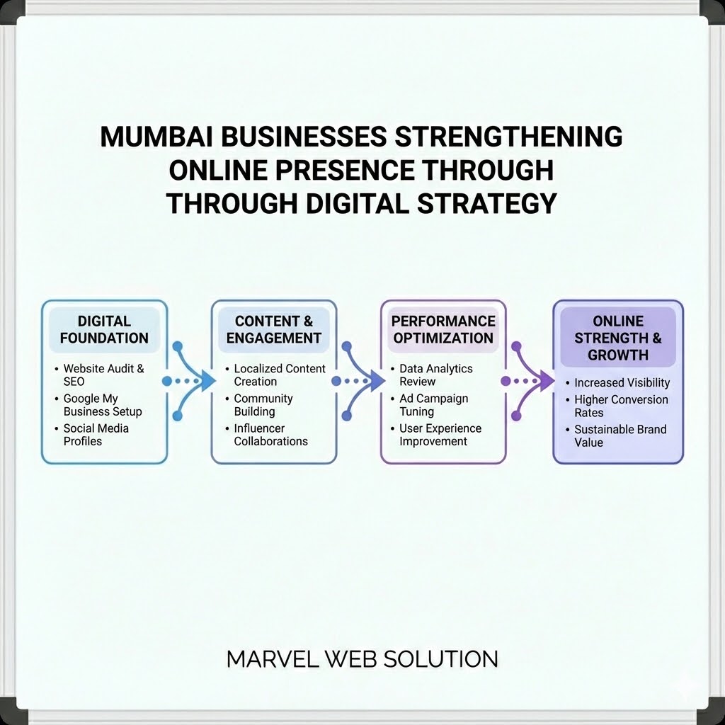 Mumbai Businesses Strengthening Online Presence Through Digital Strategy
