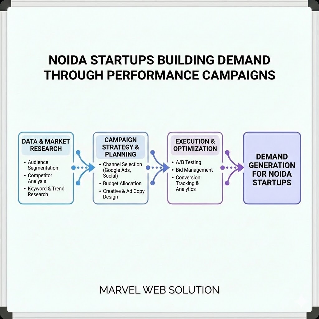 Noida Startups Building Demand Through Performance Campaigns
