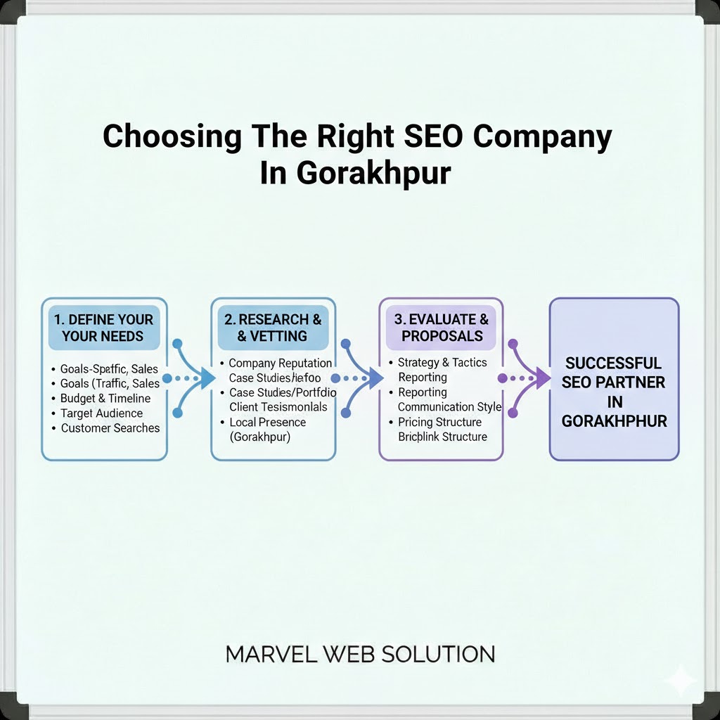 Choosing The Right SEO Company In Gorakhpur