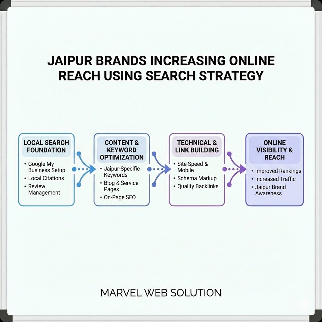 Jaipur Brands Increasing Online Reach Using Search Strategy