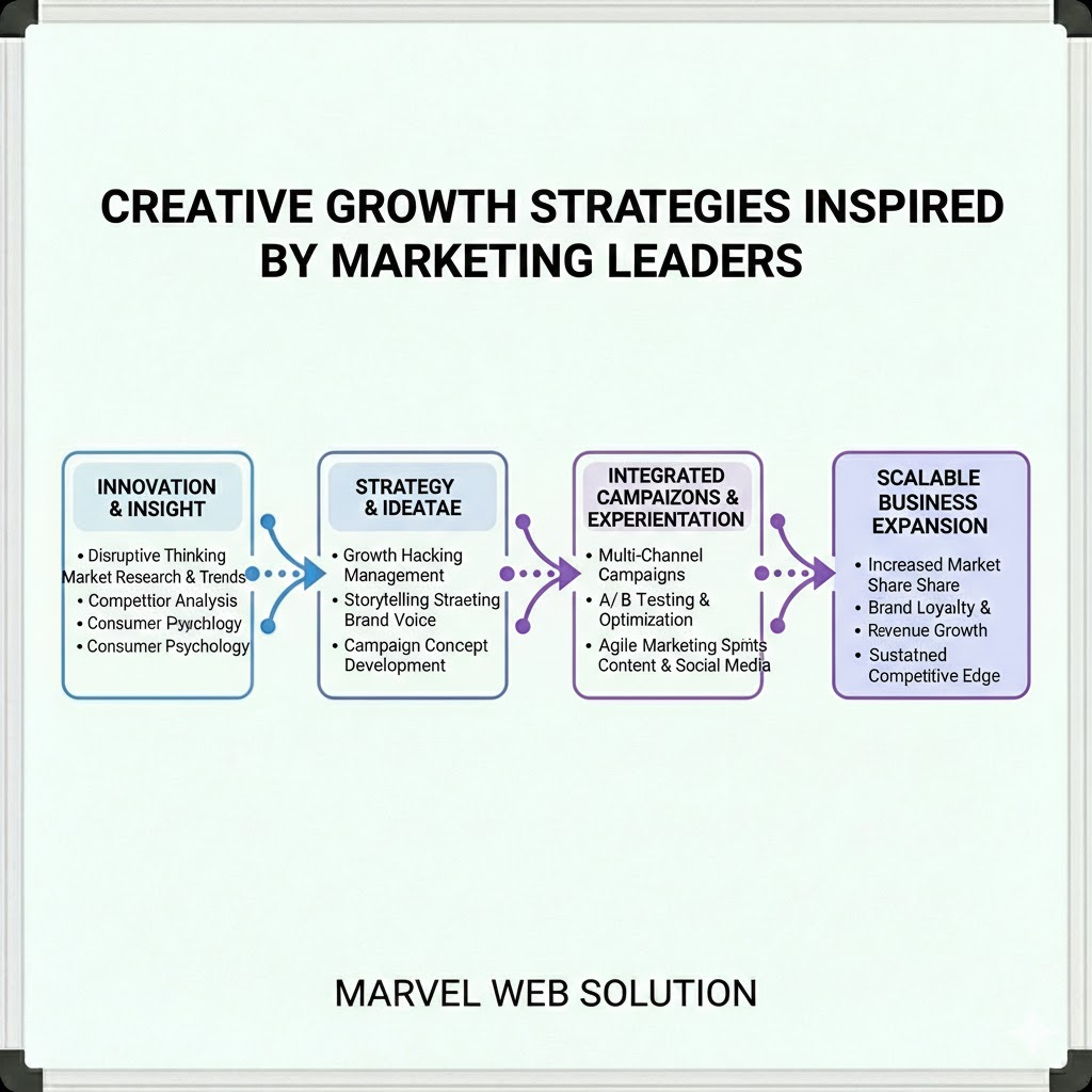 Creative Growth Strategies Inspired by Marketing Leaders